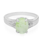 Bague en argent et Chrysoprase
