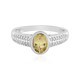 Anello in argento con Berillo Giallo