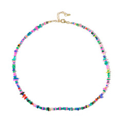 Zilveren halsketting met Ethiopische Opalen