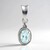 Ciondolo in argento con Ambligonite
