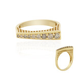 Anello in argento con Diamante Champagne I2 (Ornaments by de Melo)