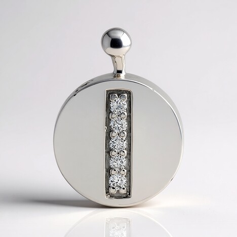 Accessorio in argento con Diamante SI1 (G) (Annette)
