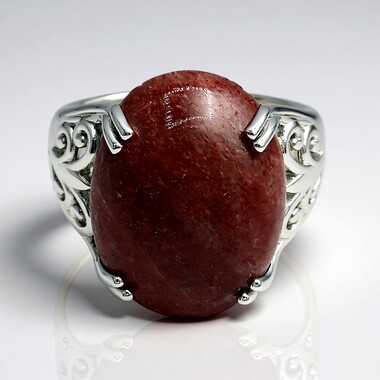 Anillo en plata con Tulita