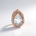 Ciondolo in argento con Zircone (Adela Silber)