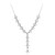 White Topaz Silver Necklace