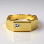 Anello in oro con Diamante SI1 (G) (Annette)
