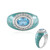 Zilveren ring met een Zwitsers-blauwe topaas (Adela Silber)