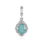 Colgante en plata con Grandidierita