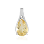 Citrine Silver Pendant