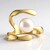 Anello in argento con Perla Akoya (TPC)