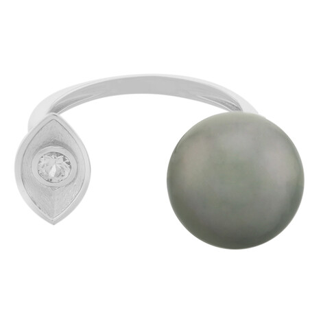 Tahitiperlen-Goldring (TPC)