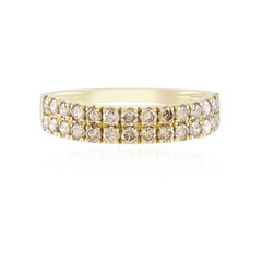 Gouden ring met I2 Champagne Diamanten (de Melo Gold)