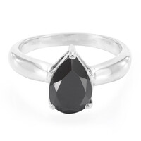 Anello in argento con Granato Mozambico