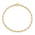I2 Schokoladen-Brillant-Silberarmband