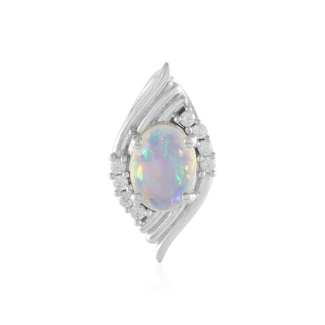 Pendentif en argent et Opale Welo