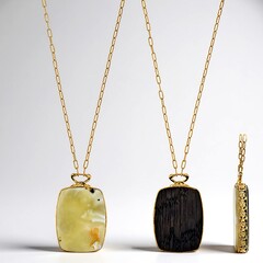Collana in argento con Ambra Baltica