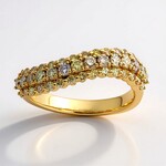 Anello in oro con Diamante Fancy SI2 (CIRARI)