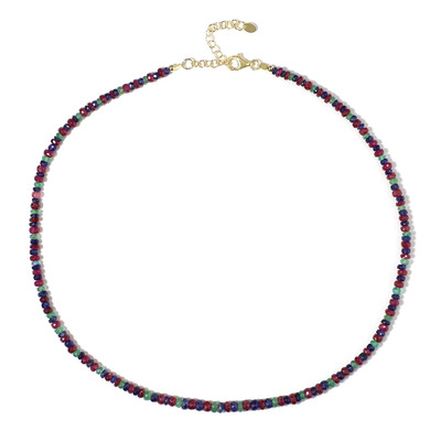 Madagascar Ruby Silver Necklace