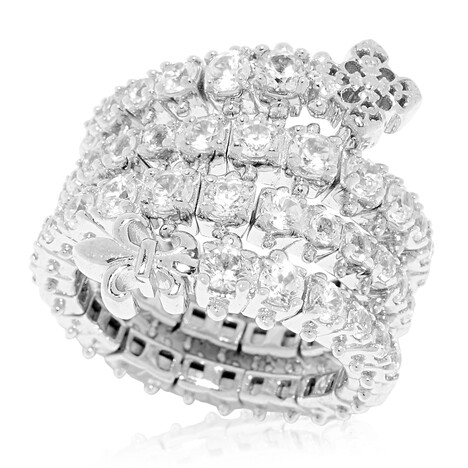 Anillo en plata con Zircón (Dallas Prince Designs)