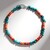 Collana in argento con Conchiglia di Ostrica Spinosa Arancione