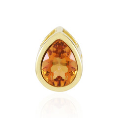 Ciondolo in argento con Quarzo Arancione