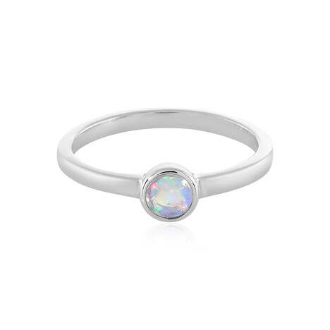 Welo Opal Silver Ring