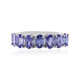 Anello in argento con Tanzanite