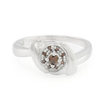 Bague en argent et Diamant fantaisie
