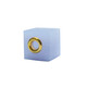 Pendentif en argent et Calcédoine bleue (MONOSONO COLLECTION)