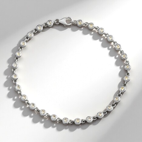 Bracciale in oro con Diamante Cioccolato I2 (SUHANA)