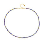 Collana in argento con Tanzanite