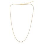 Collana in argento con Topazio Bianco