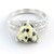 Anello in argento con Diaspro Dalmata