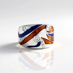Anello in argento con Zircone (SAELOCANA)