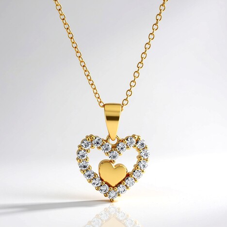 Collana in argento con Topazio Bianco