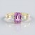 Anello in oro con Kunzite