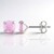 Boucles d'oreilles en argent et Quartz lilas