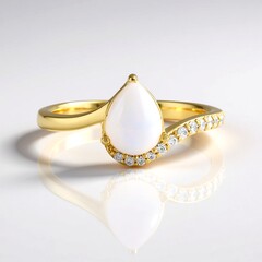 Anello in argento con Opale di Welo