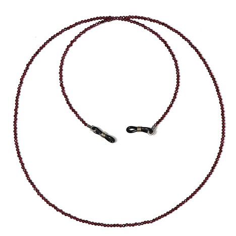 Zilveren accessoire met Mozambique granaten