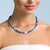 Collana in argento con Afghanite (Adela Silber)