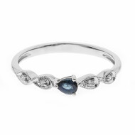Blauer Ceylon-Saphir-Goldring (CIRARI)