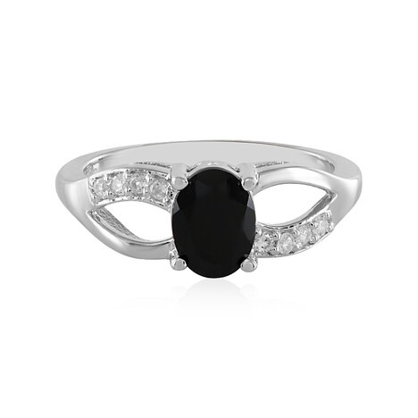 Anello in argento con Onice Nero
