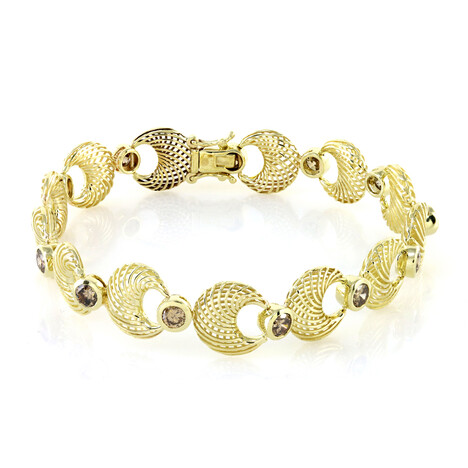 Brazalete en oro con Diamante champán I2 (Ornaments by de Melo)