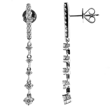 Orecchini in oro con Diamante SI2 (H) (CIRARI)