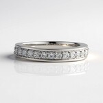 Anello in argento con Zircone