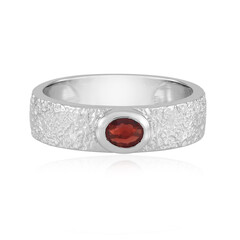 Anello in argento con Rubino Tanzania