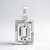 Ciondolo in argento con Kunzite Bianca (Pallanova)