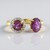 Anello in argento con Rubino Stellato