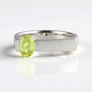 Bague en argent et Sphène (de Melo Essence)