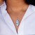 Larimar Silver Pendant